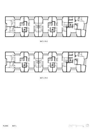 Wohnungsbau von LAN Architecture und BLP Architectes