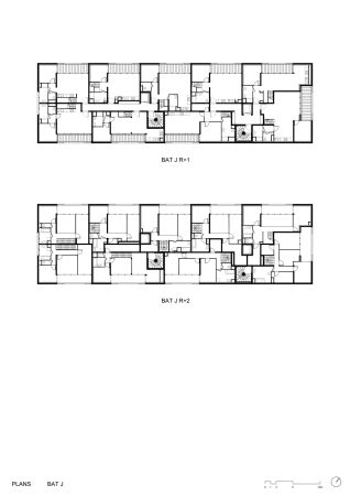 Wohnungsbau von LAN Architecture und BLP Architectes