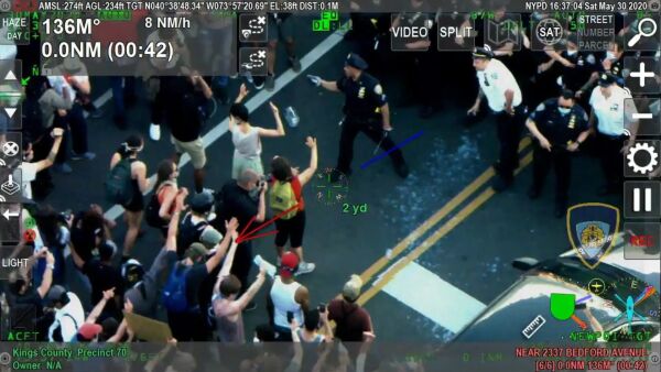 SITU Research erstellte Videoanalysen und Karten für die Sammelklage, die das Fehlverhalten des New York Police Department während der Black-Lives-Matter-Proteste 2020 dokumentieren.