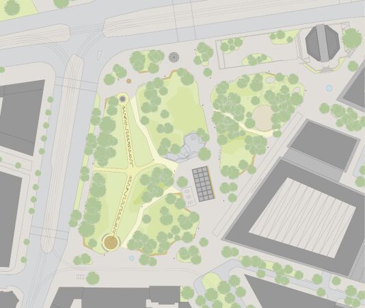 3. Preis: Thomas Moecker, Knstler (Leipzig) mit Werner Klotz, Knstler (Berlin) und Anna Dilengite, Architektin (Leipzig)