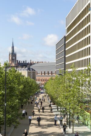 Shortlist: Masterplan King's Cross in London von Allies and Morrison and Porphyrios Associates (beide London)