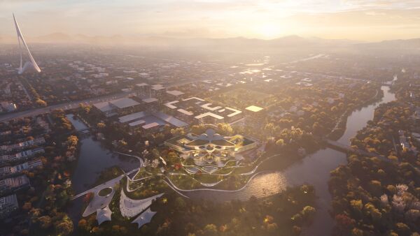Zaha Hadid Architects planen in Taschkent