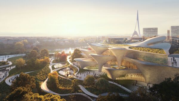 Zaha Hadid Architects planen in Taschkent