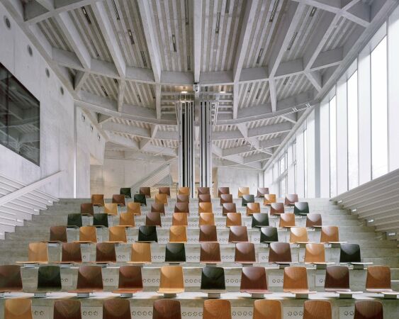 Ein 1. Preis: Stiftungsensemble Spore Initiative & Publix in Berlin-Neuk�lln von AFF Architekten, 2024