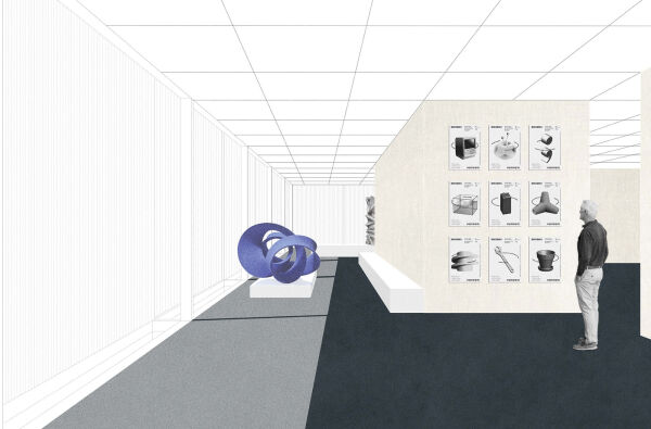 1. Platz: KunstHLLE Osnabrck von Hannah-Lena Reum und Jon Lautenschlger (Technische Universitt Berlin)