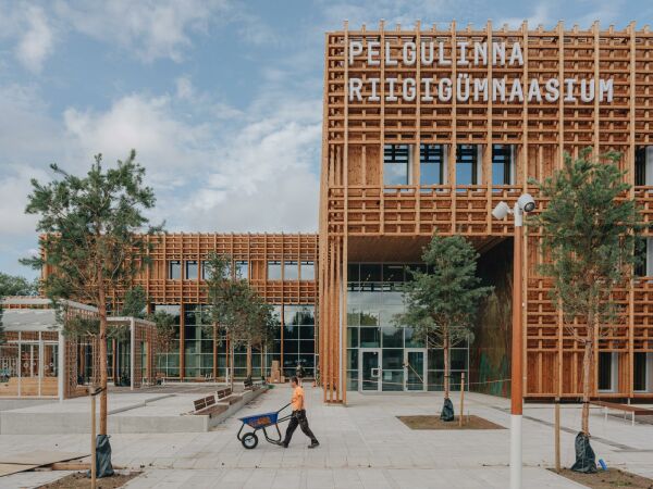 Schule in Tallinn von Arhitekt Must