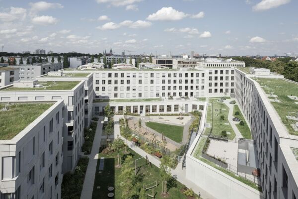 Wohnhybrid in München von steidle architekten
