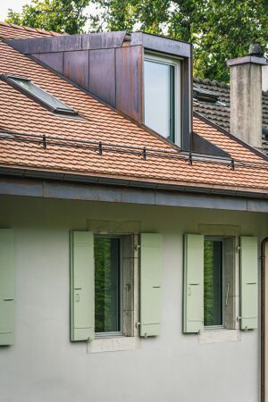 Anerkennung: Wohnen in den Weinbergen in Bougy-Villars von PONT12 architectes