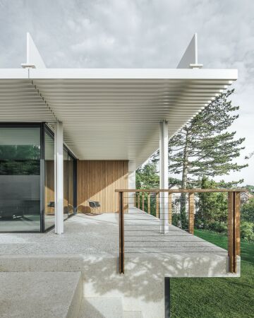 Anerkennung: Mid-Century-Architektur weitergedacht in Wettswil von Think Architecture