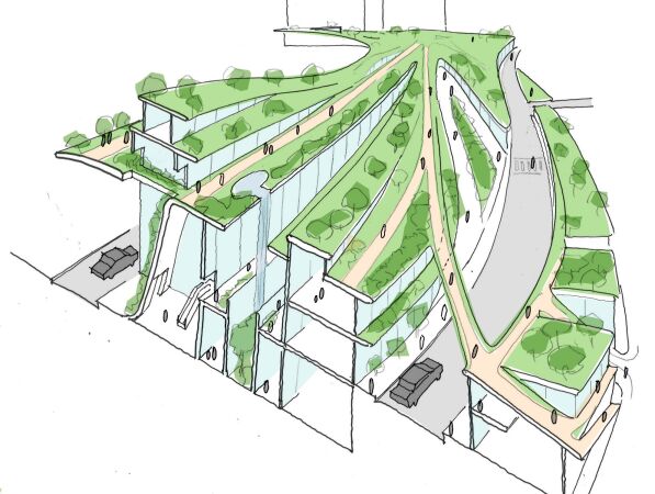 Mixed-Use von Heatherwick Studio in Tokio