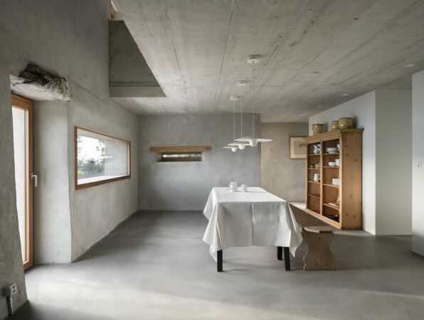 Umbau einer Berghütte von Ralph Germann Architectes