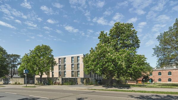 Anerkennung: Gemeinschaft im Mittelpunkt  Studentisches Wohnen in Ingolstadt von Dmges Architekten im Auftrag der Dizese Eichsttt