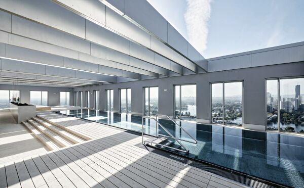 Anerkennung: Hoch ber der Donaustadt  Vienna Twentytwo Living in Wien von Delugan Meissl Associated Architects im Auftrag der ARE Austrian Real Estate