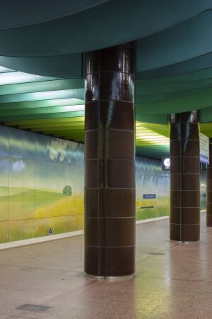 U-Bahnstation Grohadern in Mnchen