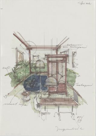 Skizzenblatt Nestlers