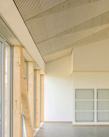 Gemeindesaal in Bussy-sur-Moudon von Emixi Architectes