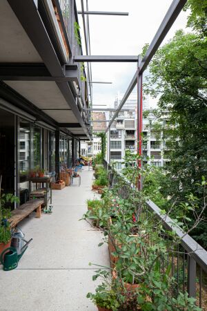 Wohn- und Atelierhaus Lyse-Lotte in Basel von Clauss Kahl Merz Atelier + Martina Kausch Architektinnen