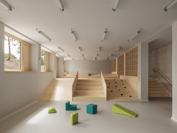 Preis: �Campus-Kindergarten. Umbau einer Telefonzentrale� in Merseburg von Aline Hielscher Architektur (Leipzig)
