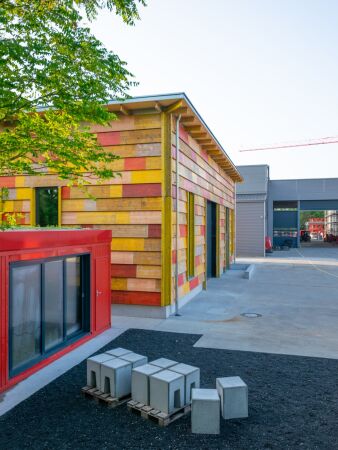 Bestes Projekt Out of the Box: Verschnitt in Bergrheinfeld von ASAP  Institut fr nachhaltige und klimagerechte Architektur (Wrzburg)