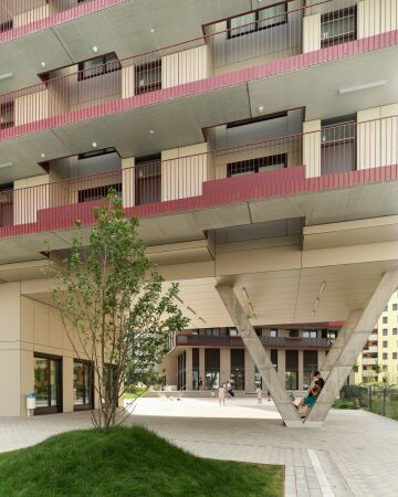 Drei Bauten in Wien von Dietrich Untertrifaller Architekten