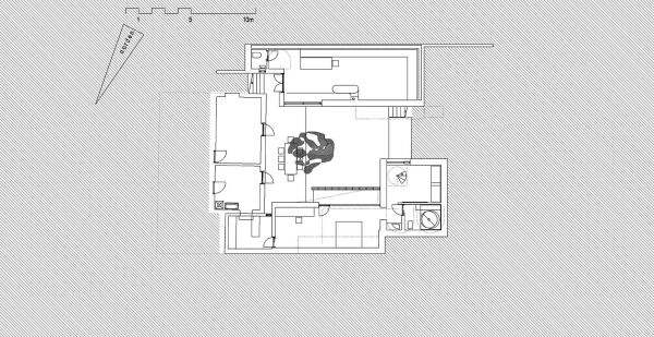 Grundriss Ensemble Hofebene