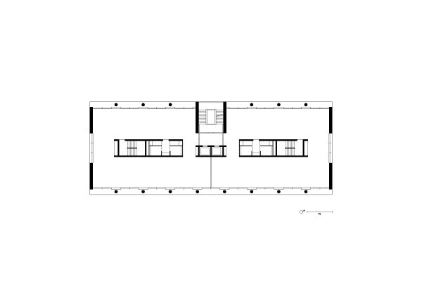 Grundriss 2. Obergeschoss Brogebude