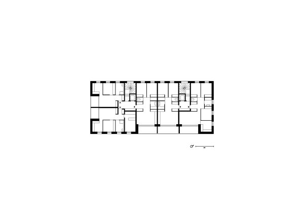 Grundriss 2. Obergeschoss Wohngeb�ude