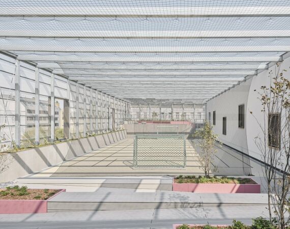 Schulerweiterung von hey! architektur in Wien