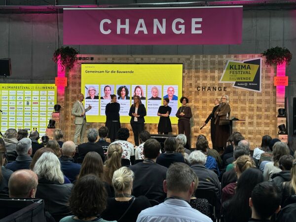 Effizienz, Change und Ressourcen sind die drei großen Leitlinien des Klimafestivals von Heinze und BauNetz.