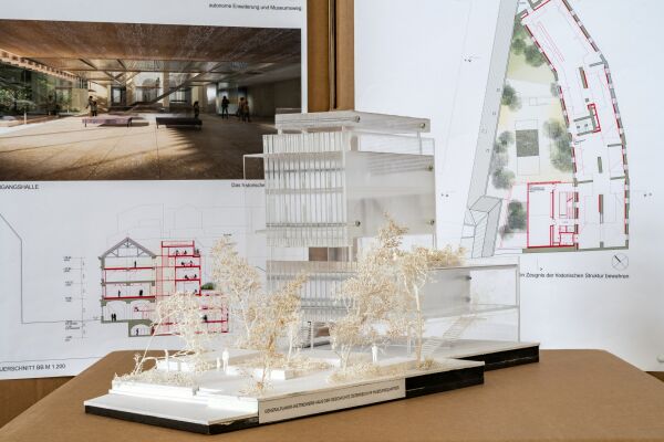 2. Preis: Chartier Corbasson Architectes (Paris); Modellfoto