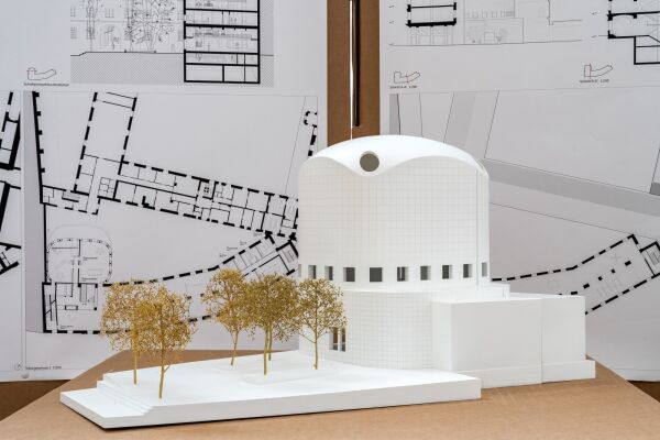 3. Preis: Kuehn Malvezzi (Berlin) mit Hermann Czech (Wien) und baukuh (Mailand); Modellfoto