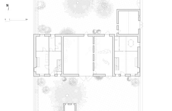 Grundriss vor dem Umbau