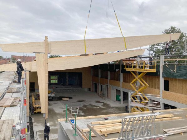 Mehrzweckhalle in Oberschwaben von Atelier Kaiser Shen