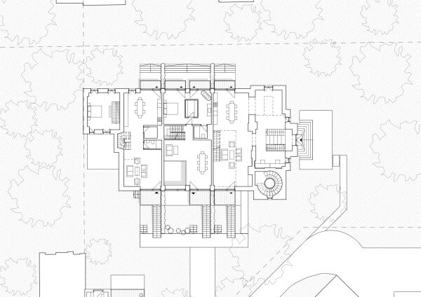 Grundriss 1.OG Alte Kirche