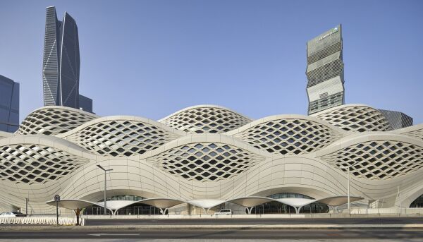 Metrostation in Riad von ZHA