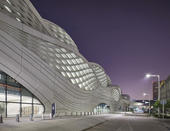 Metrostation in Riad von ZHA
