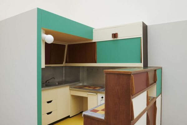 Le Corbusier, Charlotte Perriand, Andr Wogenscky, Atelier Le Corbusier Type 1, Unit dhabitation in Marseille, 1946-1952, FRA