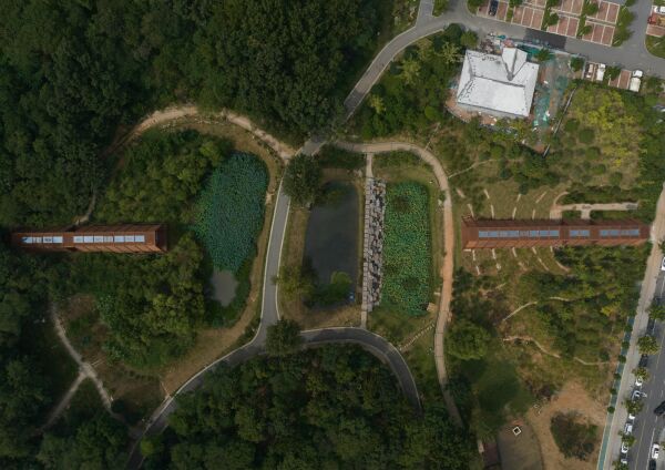 House of Knowledge in Xinyang (China), 2024, in Zusammenarbeit mit Xu Tiantian