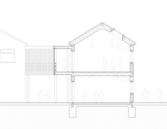 Schulerweiterung von Manalo & White Architects und Richard Lyndon Design
