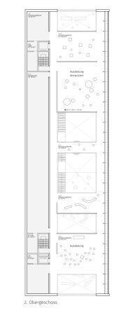 2. Preis: Gerber Architekten (Dortmund), Grundriss 2. Obergeschoss
