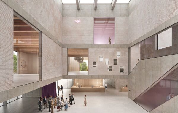 1. Preis: AFF Architekten mit POLA Landschaftsarchitekten (beide Berlin), Visualisierung Innenraum