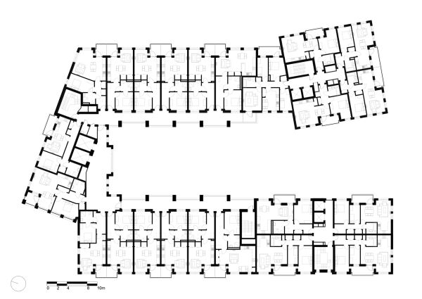 Grundriss Regelgeschoss