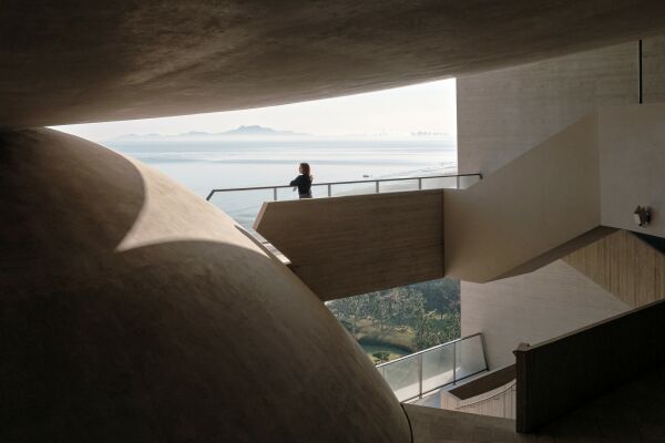 Kulturzentrum in Yantai von OPEN Architecture