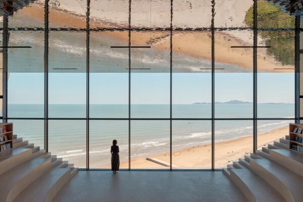 Kulturzentrum in Yantai von OPEN Architecture