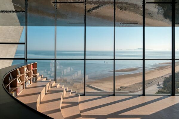 Kulturzentrum in Yantai von OPEN Architecture