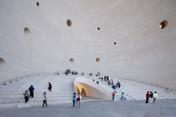 Kulturzentrum in Yantai von OPEN Architecture