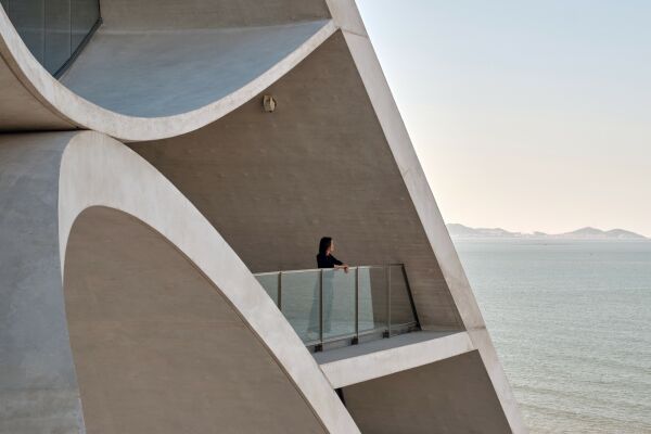 Kulturzentrum in Yantai von OPEN Architecture