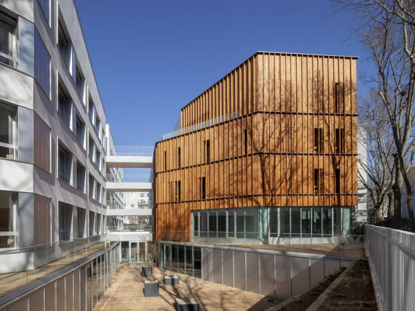 Studierendenwohnheim Residence Bertelotte in Paris von NZI Architectes (Paris)