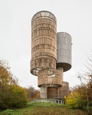 Wasserspeicher in Luxemburg von Temperaturas Extremas Arquitectos