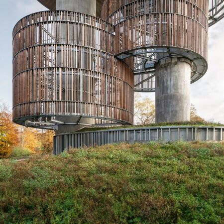 Wasserspeicher in Luxemburg von Temperaturas Extremas Arquitectos